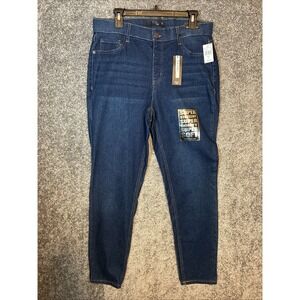 Stitch Star Women's High Rise Skinny Ankle 1x